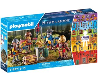 Mix Playmobil 71487 Klocki Konstrukcyjne Rycerze Novelmore 45 elementów