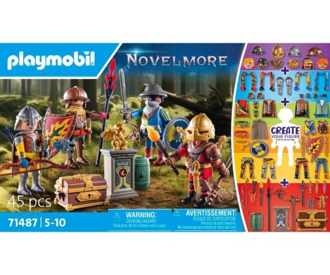 Mix Playmobil 71487 Klocki Konstrukcyjne Rycerze Novelmore 45 elementów