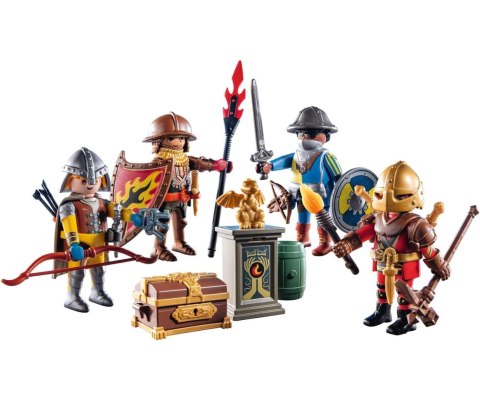 Mix Playmobil 71487 Klocki Konstrukcyjne Rycerze Novelmore 45 elementów