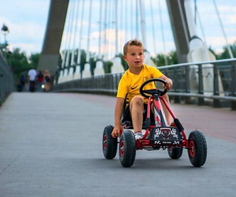 Milly Mally Milly Mally Gokart na pedały Thor Pink