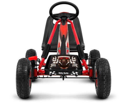 Milly Mally Milly Mally Gokart na pedały Thor Red