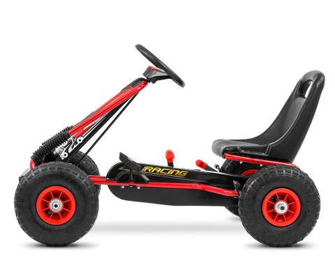 Milly Mally Milly Mally Gokart na pedały Thor Red