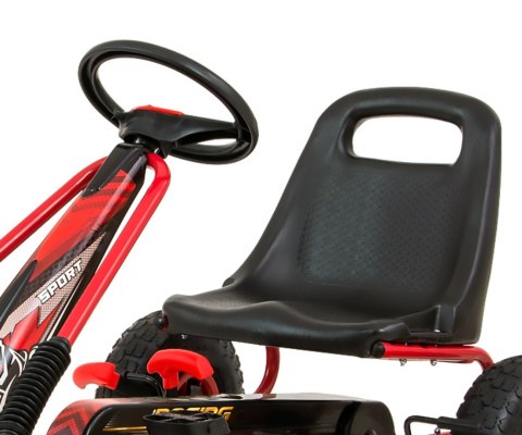 Milly Mally Milly Mally Gokart na pedały Thor Red