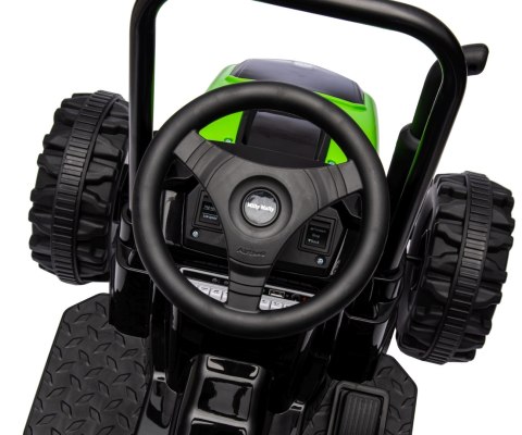 Milly Mally Milly Mally Pojazd na akumulator Traktor z przyczepą Farmer Green