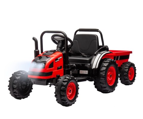 Milly Mally Milly Mally Pojazd na akumulator Traktor z przyczepą Farmer Red