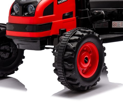 Milly Mally Milly Mally Pojazd na akumulator Traktor z przyczepą Farmer Red