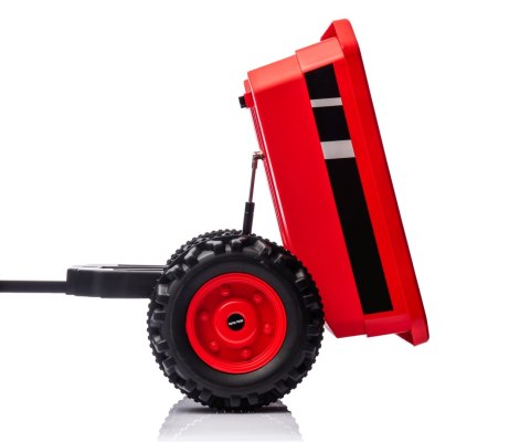 Milly Mally Milly Mally Pojazd na akumulator Traktor z przyczepą Farmer Red