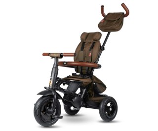 Qplay Qplay Rowerek Trójkołowy Rito Deluxe Rubber Brown