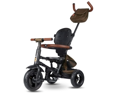 Qplay Qplay Rowerek Trójkołowy Rito Deluxe Rubber Brown
