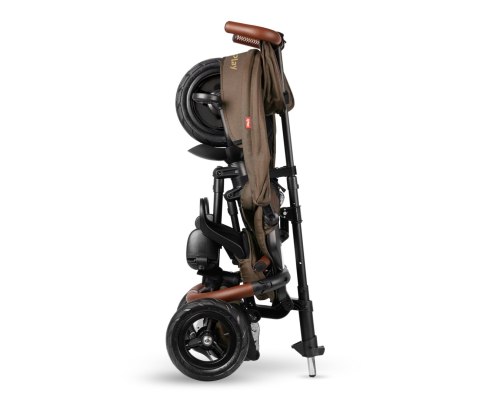 Qplay Qplay Rowerek Trójkołowy Rito Deluxe Rubber Brown
