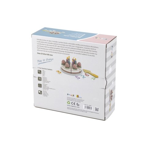 Viga Viga 44060 PolarB Truskawkowy tort urodzinowy do krojenia