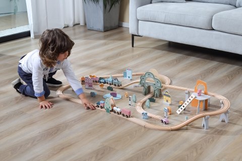 Viga Viga 44067 PolarB Pociąg zestaw 92 elementów