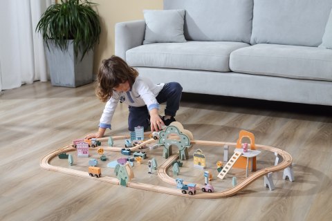 Viga Viga 44067 PolarB Pociąg zestaw 92 elementów