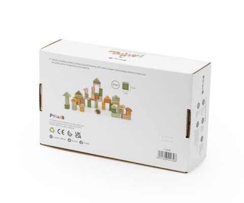 Viga Viga 44230 PolarB Drewniane klocki 50 elementów