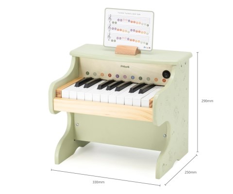 Viga Viga 44274 PolarB Drewniane pianino dla dzieci