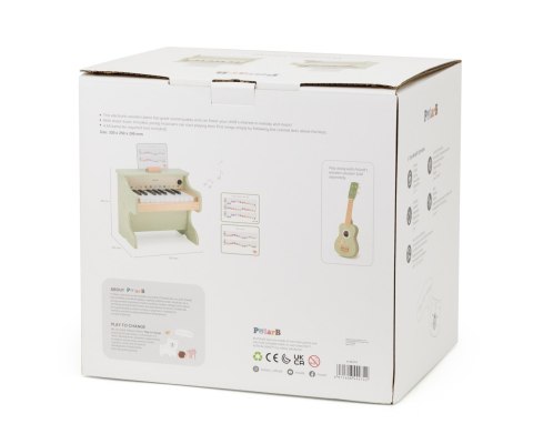 Viga Viga 44274 PolarB Drewniane pianino dla dzieci