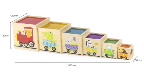 Viga Viga 44572 Sorter klocki - jedno w drugie