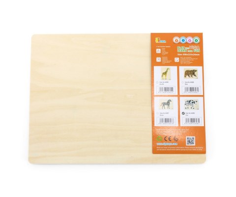 Viga Viga 44608 Puzzle na podkładce z uchwytami - Krowa