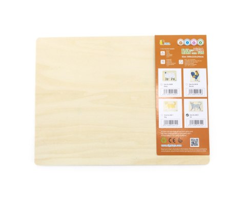Viga Viga 44612 Puzzle na podkładce z uchwytami - Kot