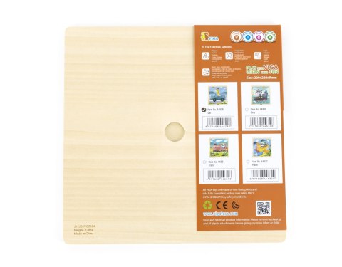 Viga Viga 44629 Puzzle na podkładce 9 elementów - auto