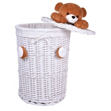 Kosz wiklinowy Miś 75L Kosz wiklinowy Miś 75L