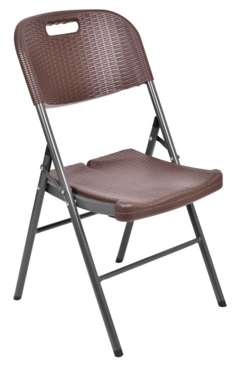 Krzesło cateringowe RATTAN brązowe Krzesło cateringowe RATTAN brązowe