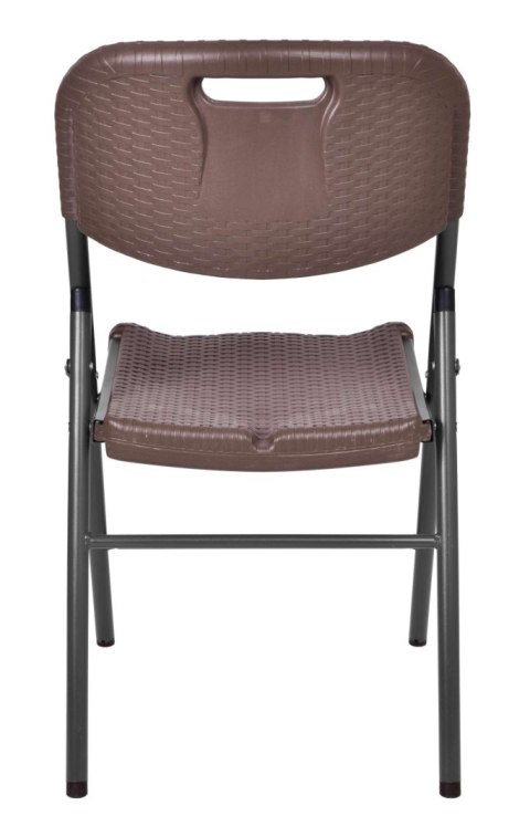 Krzesło cateringowe RATTAN brązowe Krzesło cateringowe RATTAN brązowe
