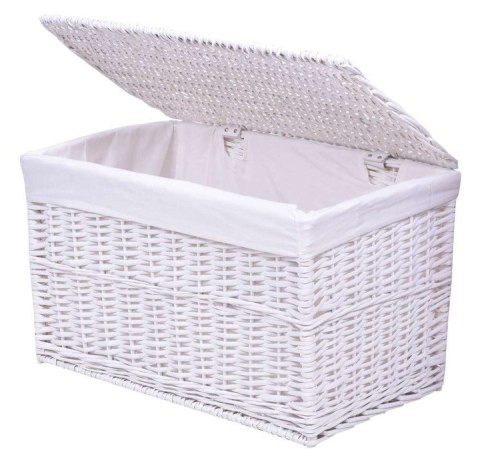 Kufer wiklinowy biały 105 L Kufer wiklinowy biały 105 L
