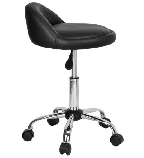 Taboret kosmetyczny fryzjerski LOMO czarny Taboret kosmetyczny fryzjerski LOMO czarny