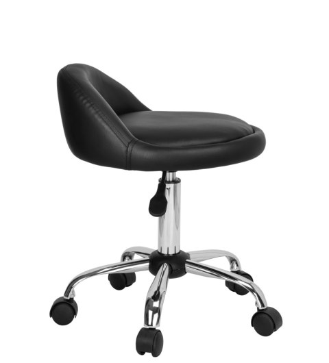 Taboret kosmetyczny fryzjerski LOMO czarny Taboret kosmetyczny fryzjerski LOMO czarny