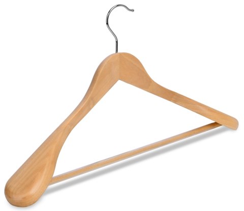 Wieszak drewniany na płaszcze 1 sztuka Wieszak drewniany na płaszcze 1 sztuka