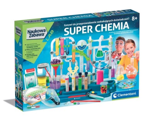 Clementoni Clementoni Naukowa Zabawa Lab 50805 Super Chemia