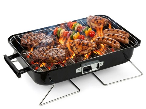 Grill składany przenośny węglowy CAMPAL z pokrywą