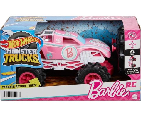 Mix Mattel HNV02 Samochód RC Hot Wheels Monster Truck Barbie