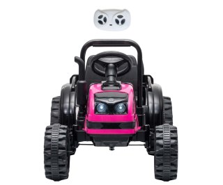 Milly Mally Milly Mally Pojazd na akumulator Traktor z przyczepą Farmer Pink