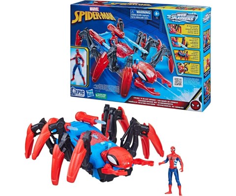 Mix Hasbro F78455L0 Pojazd Spider-Man Crawln Blast