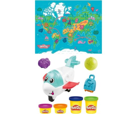Mix Hasbro F88045L0 Play-Doh Zestaw Samolot Odkrywcy
