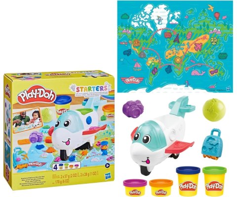 Mix Hasbro F88045L0 Play-Doh Zestaw Samolot Odkrywcy