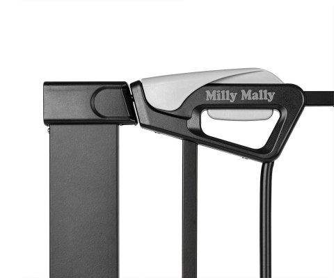 Milly Mally Milly Mally Bramka zabezpieczająca Barierka na schody z rozszerzeniami Guardy 118 Black