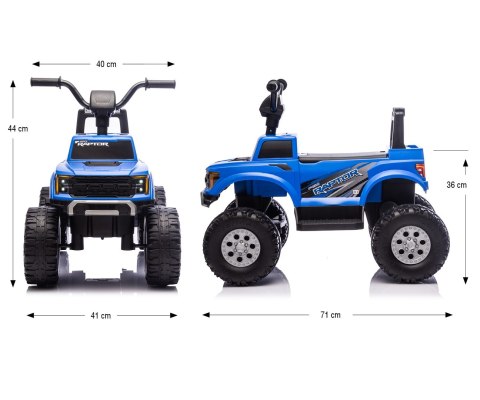 Milly Mally Milly Mally Pojazd na akumulator Ford F-150 Raptor Blue