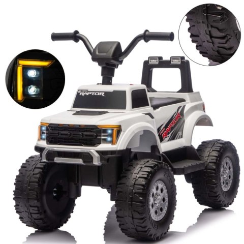 Milly Mally Milly Mally Pojazd na akumulator Ford F-150 Raptor White