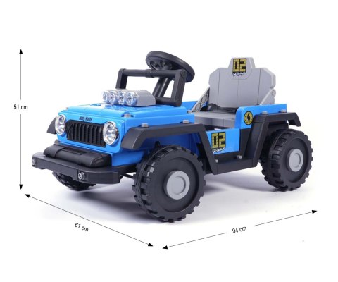 Milly Mally Milly Mally Pojazd na akumulator Prime 2w1 Blue