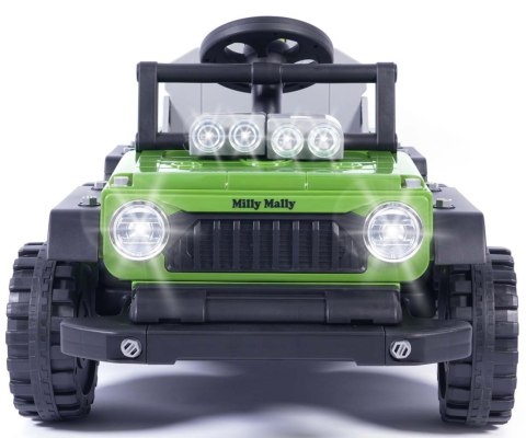 Milly Mally Milly Mally Pojazd na akumulator Prime 2w1 Green