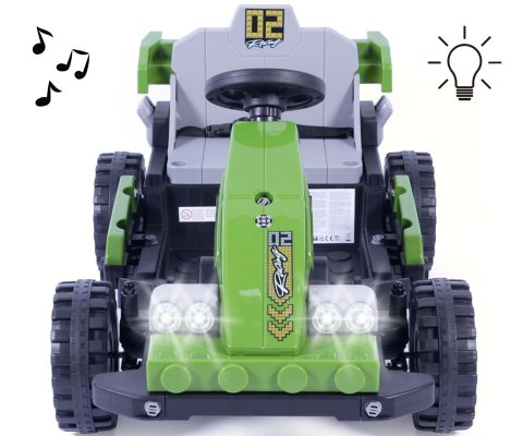 Milly Mally Milly Mally Pojazd na akumulator Prime 2w1 Green