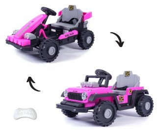 Milly Mally Milly Mally Pojazd na akumulator Prime 2w1 Pink