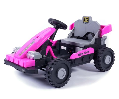 Milly Mally Milly Mally Pojazd na akumulator Prime 2w1 Pink