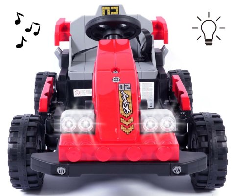 Milly Mally Milly Mally Pojazd na akumulator Prime 2w1 Red