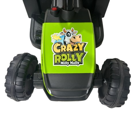 Milly Mally Milly Mally Pojazd na akumulator Rolly Green