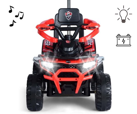 Milly Mally Milly Mally Pojazd na akumulator Star ATV Red