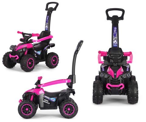 Milly Mally Milly Mally Pojazd z rączką Wild Pink
